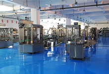 全自動醬料灌裝機(jī)廠家車間圖